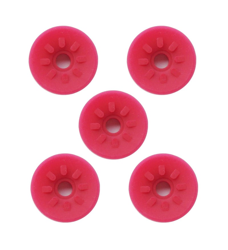SICOLAS 5 pcs Industrial Flat Vacuum Suction Cup F Series Single-Layer Silicone Robotic Arm Accessory with Ribs (F20) - Image 2